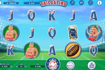 Tailgating Slot Game Screenshot Game