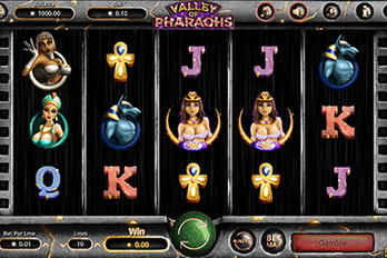 Valley of Pharaohs Slot Game Screenshot Image