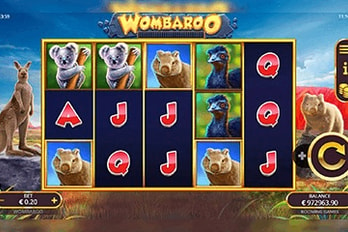 Wombaroo Hold and Re-Spin Slot Game Screenshot Game