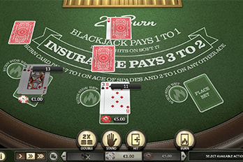 21 Burn Blackjack Table Game Screenshot Image