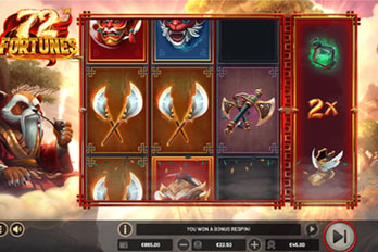 72 Fortunes Slot Game Screenshot Image