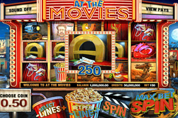 At The Movies Slot Game Screenshot Image