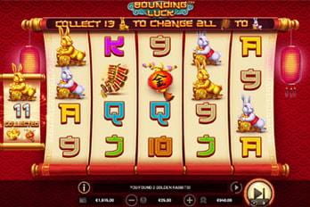 Bounding Luck Slot Game Screenshot Image