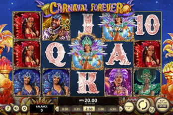 Carnaval Forever Slot Game Screenshot Image