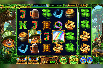 Charms & Clovers Slot Game Screenshot Image