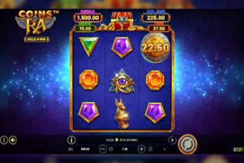 Coins of Ra: Hold and Win Slot Game Screenshot Image