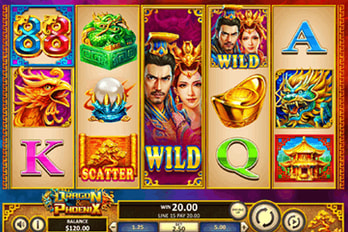 Dragon & Phoenix Slot Game Screenshot Image