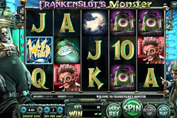 Frankenslot's Monster Slot Game Screenshot Image