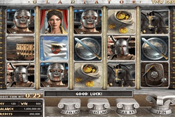 Gladiator Slot Game Screenshot Image