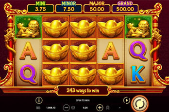 Golden Dragon Inferno Slot Game Screenshot Image