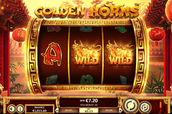 Golden Horns Slot Game Screenshot Image