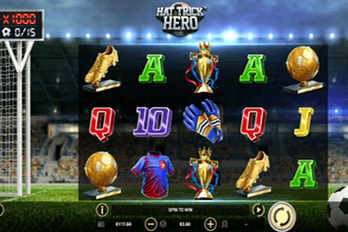 Hat Trick Hero Slot Game Screenshot Image