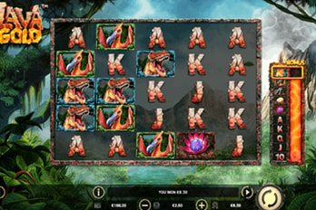 Lava Gold Slot Game Screenshot Image