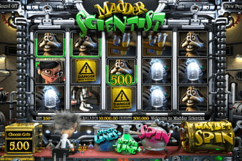 Madder Scientist Slot Game Screenshot Image