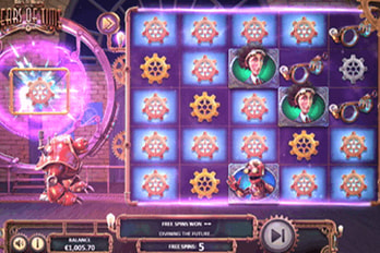 Miles Bellhouse and the Gears of Time Slot Game Screenshot Image