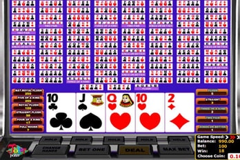Multihand Joker Poker Video Poker Screenshot Image