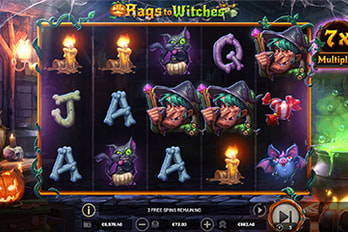 Rags to Witches Slot Game Screenshot Image