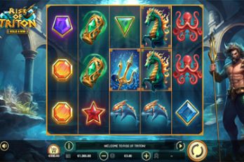 Rise of Triton Slot Game Screenshot Image