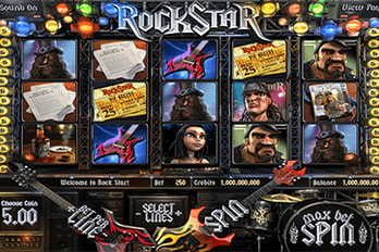 Rockstar Slot Game Screenshot Image