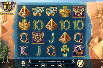 Royal Nile Wins Slot Game Screenshot Image Royal Nile Wins Slot Game Screenshot Image
