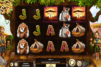 Safari Sam 2 Slot Game Screenshot Image