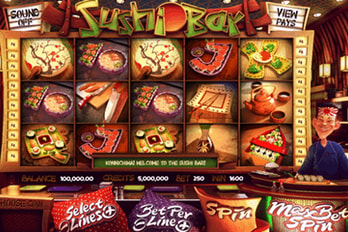 Sushi Bar Slot Game Screenshot Image