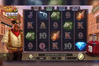 Take the Vault Slot: Hold and Win Game Screenshot Image
