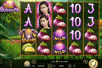 Thai Blossoms Slot Game Screenshot Image
