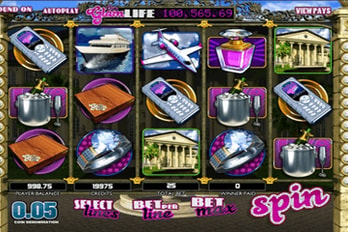 The Glam Life Slot Game Screenshot Image