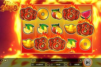 Triple Lucky 8's Slot Game Screenshot Image
