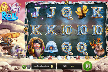 Yak, Yeti and Roll Slot Game Screenshot Image