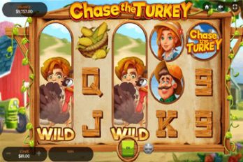 Chase the Turkey Slot Game Screenshot Image