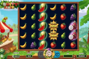 Fruity Feast Slot Game Screenshot Image