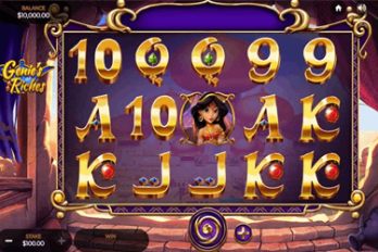 Genie's Riches Slot Game Screenshot Image