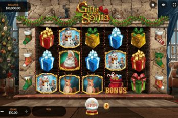 Gifts from Santa Slot Game Screenshot Image