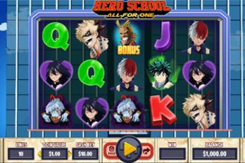 Hero School Slot Game Screenshot Image