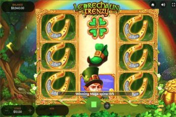 Leprechaun Frenzy Slot Game Screenshot Image