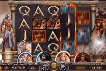 Rise of the Titans Slot Game Screenshot Image