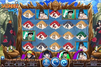 Shinobi Wars Slot Game Screenshot Image