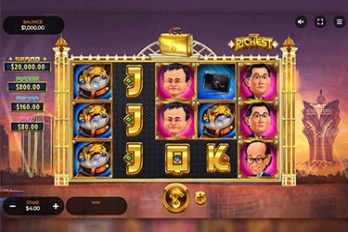 The Richest Slot Game Screenshot Image