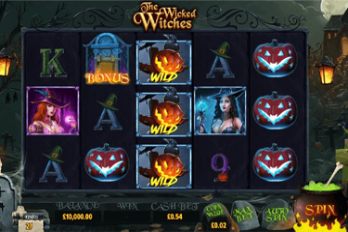 The Wicked Witches Slot Game Screenshot Image