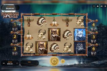 Wilderness Wolves Slot Game Screenshot Image