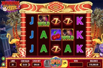 Winning Vegas Slot Game Screenshot Image