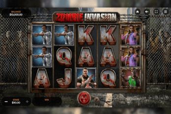 Zombie Invasion Slot Game Screenshot Image