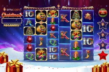 EmuCasino Christmas Megaways Slot Game Screenshot Image