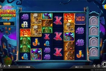 EmuCasino Halloween Horrors Megaways Slot Game Screenshot Image