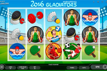 2016 Gladiators Slot Game Screenshot Image