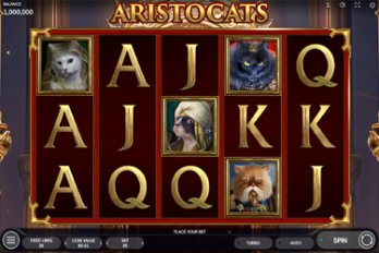 Aristocats Slot Game Screenshot Image