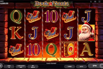 Book of Santa Slot Game Screenshot Image