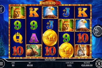 Buffalo 50 Slot Game Screenshot Image